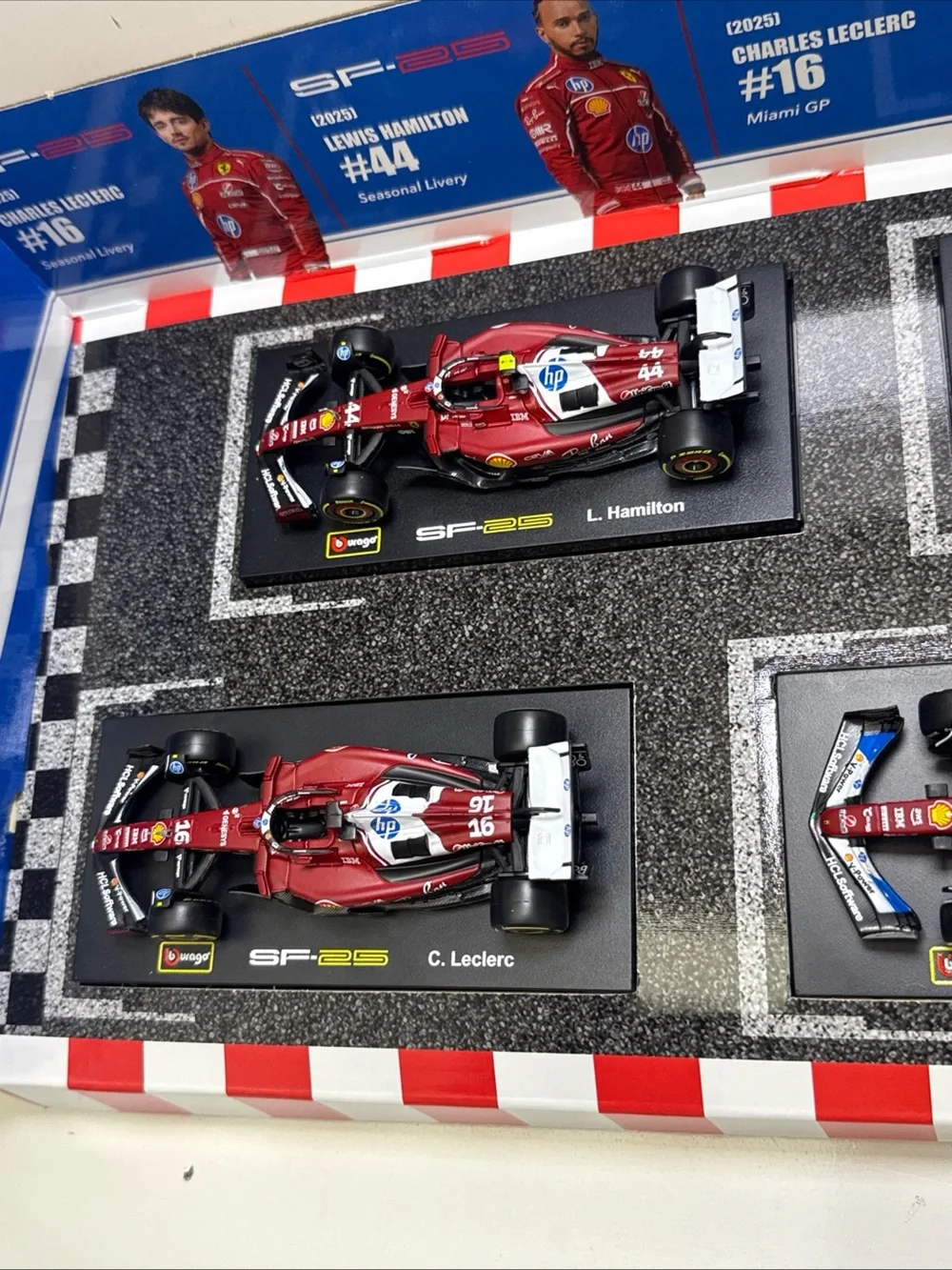 90 Formula Racing Car Toy - Red and Blue Die-Cast Model